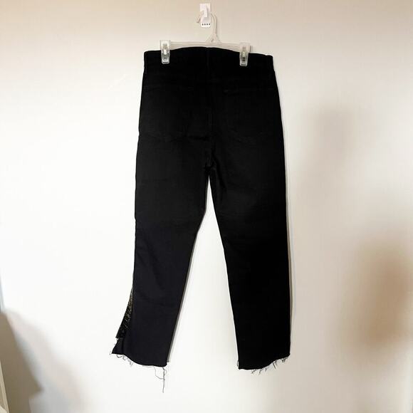 FRAME‎ Le High Straight Velvet Tux
Raw Jeans black women’s size 30 - Picture 4 of 11